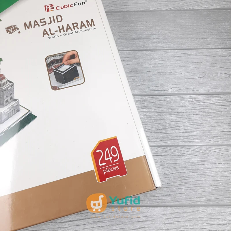 CubicFun 3D Puzzle Miniatur Masjidil Haram Arab Saudi - Image 3