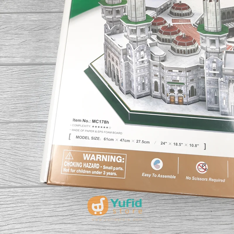 CubicFun 3D Puzzle Miniatur Masjidil Haram Arab Saudi - Image 4