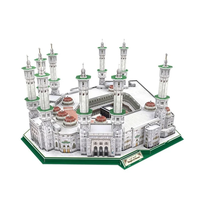 CubicFun 3D Puzzle Miniatur Masjidil Haram Arab Saudi - Image 8