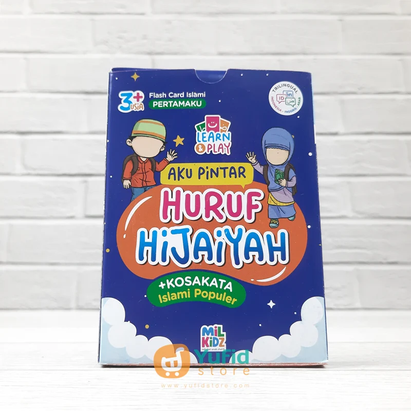 FLASHCARD AKU PINTAR HURUF HIJAIYAH (MILKIDZ)