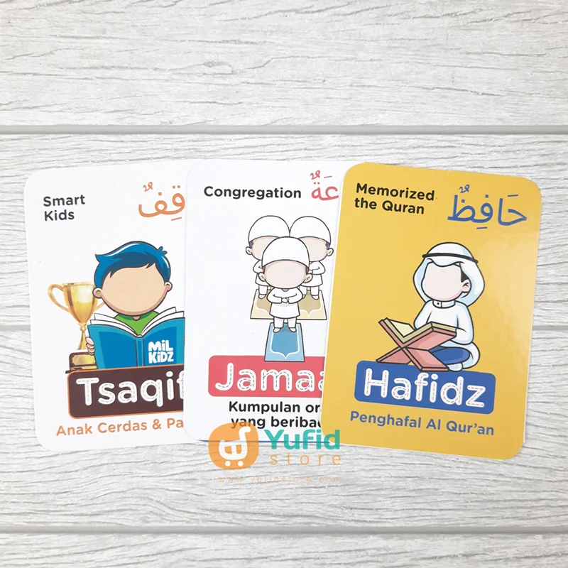 FLASHCARD AKU PINTAR HURUF HIJAIYAH (MILKIDZ) - Image 4