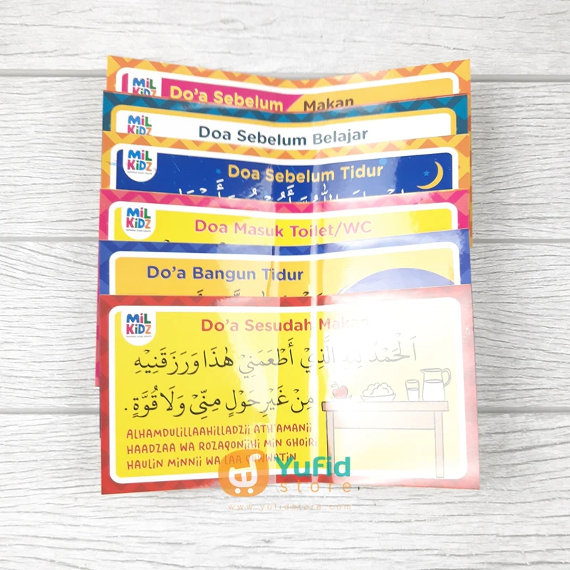 FLASHCARD AKU PINTAR HURUF HIJAIYAH (MILKIDZ) - Image 8