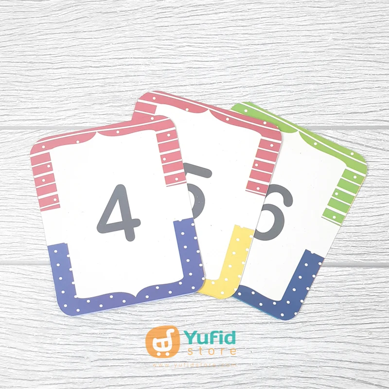 FLASHCARD ANGKA UNTUK ANAK-ANAK (LINGKAR MEDIA) - Image 6