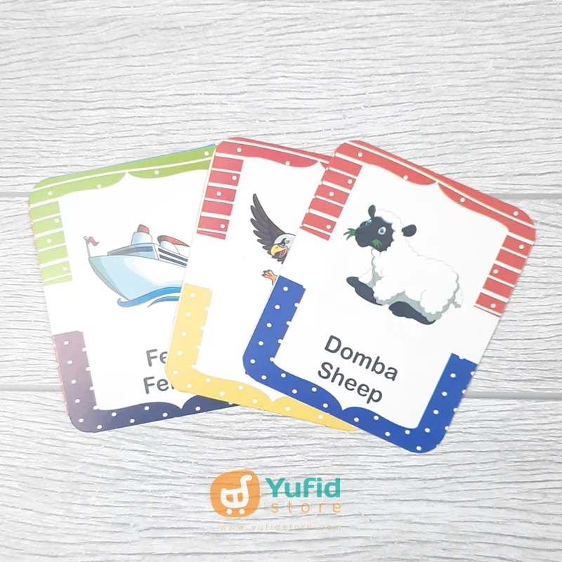 FLASHCARD HURUF UNTUK ANAK-ANAK (LINGKAR MEDIA) - Image 7