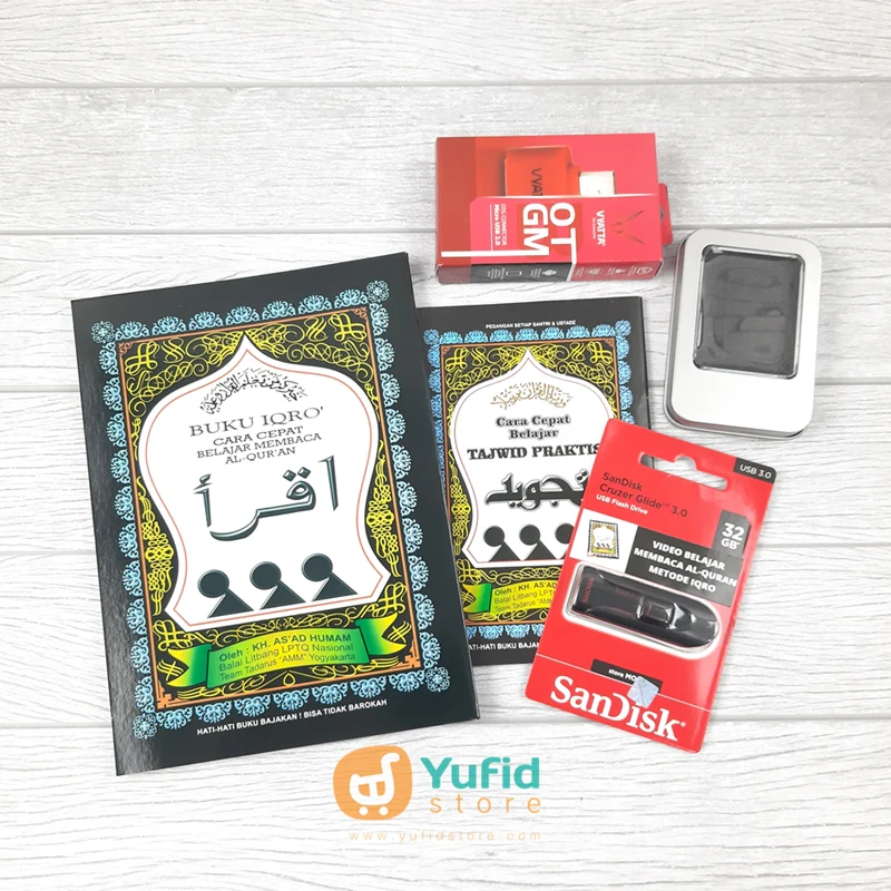 FLASHDISK BACA IQRO - VIDEO BELAJAR MEMBACA AL-QURAN DENGAN METODE IQRO - Image 3