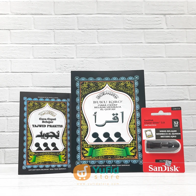 FLASHDISK BACA IQRO - VIDEO BELAJAR MEMBACA AL-QURAN DENGAN METODE IQRO - Image 5