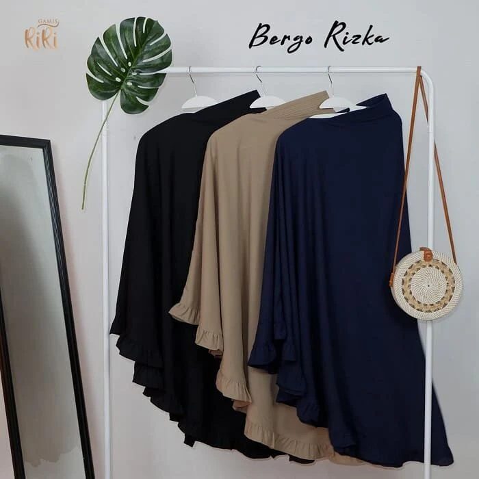 Gamis RiRi – Bergo Syar’i Model Rizka