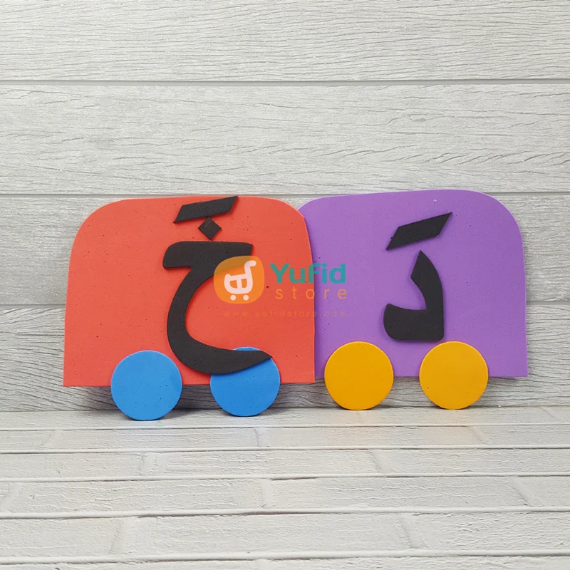Hiasan Dinding Peraga Hijaiyah Kereta - Image 7