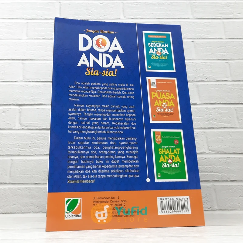 JANGAN BIARKAN DOA ANDA SIA-SIA! (QIBLATUNA) - Image 2