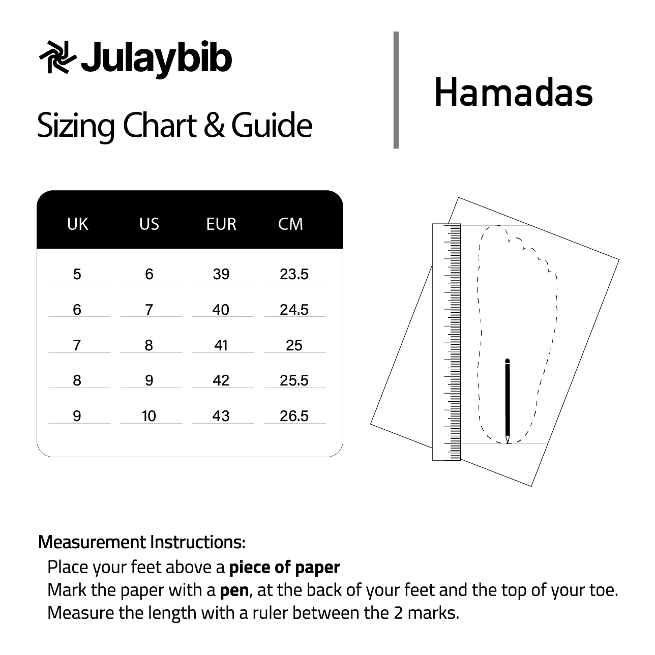 Julaybib | Hamadas - Scarlett Black | Slippers Unisex | Sandal Slip On - Image 8