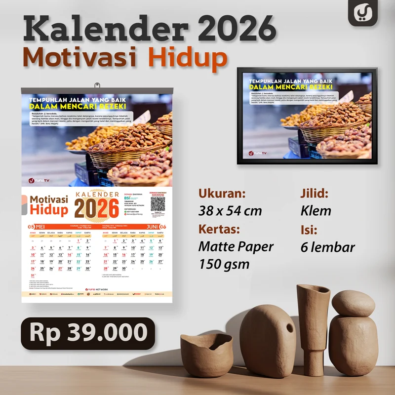 KALENDER DINDING YUFID 2026 MOTIVASI HIDUP - Image 3