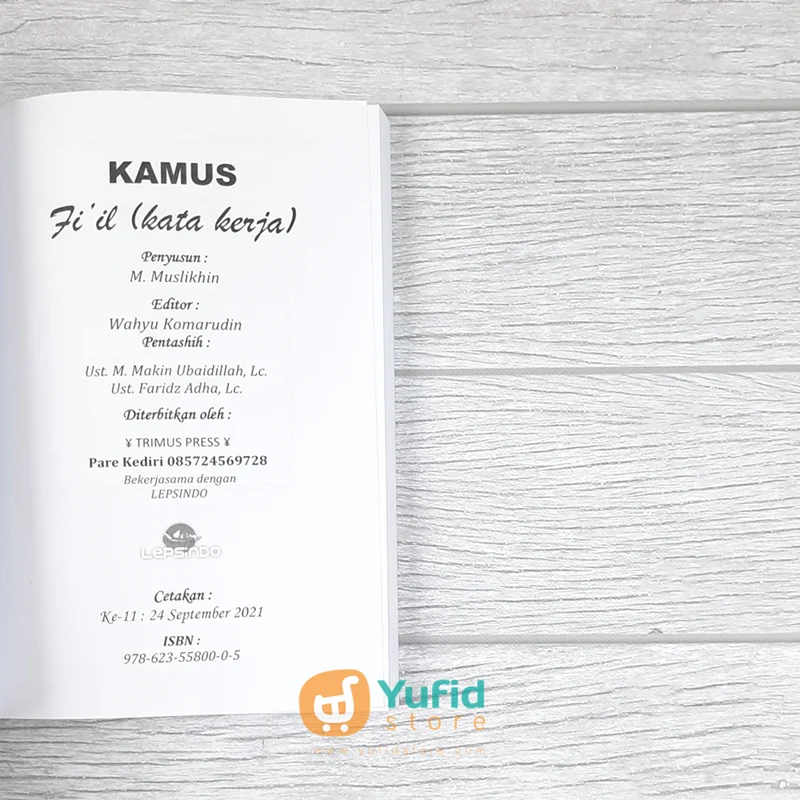 BUKU KAMUS FIIL KATA KERJA (TRIMUS) - Image 3