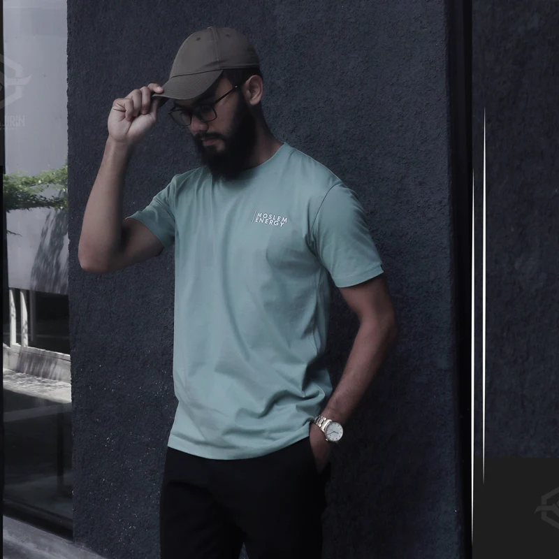 Kaos Muhajirin Basic Mineral Green - Image 3