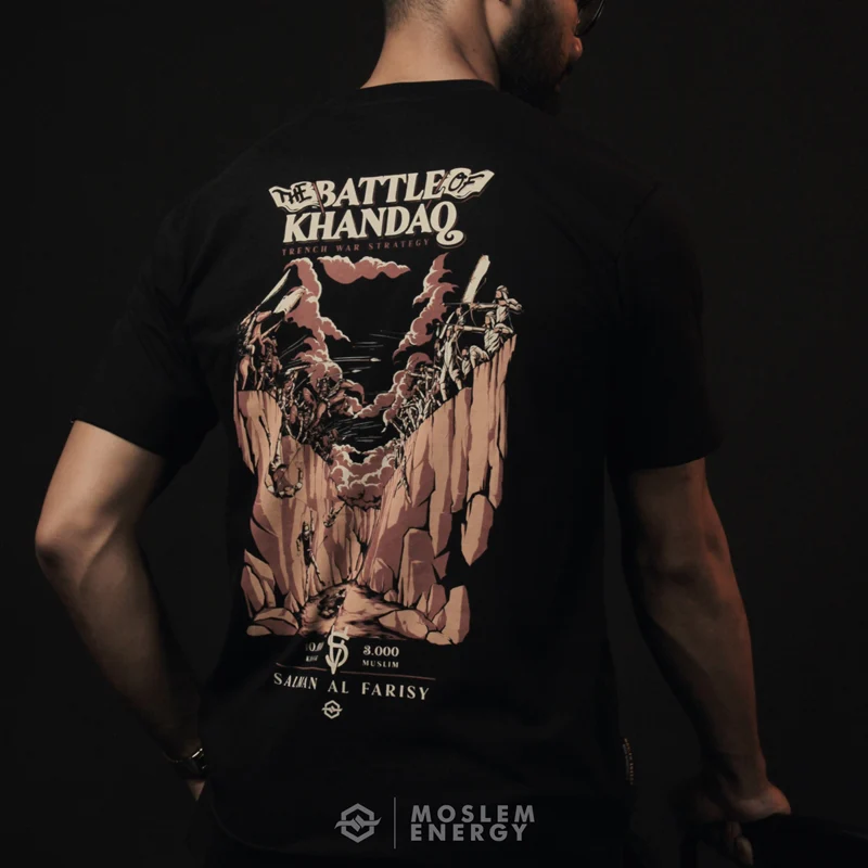 Kaos Muhajirin Battle of Khandaq 1.0 Black - Image 3
