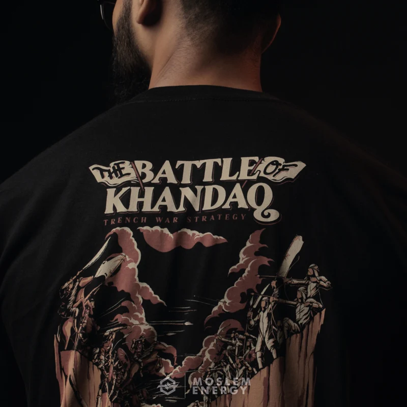 Kaos Muhajirin Battle of Khandaq 1.0 Black - Image 5