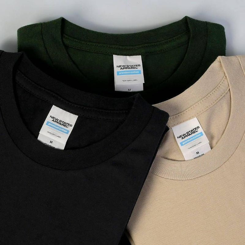 Kaos Polos NSA Premium 24s - New States Apparel Premium Cotton 7200 - Ukuran 3XL - Image 2
