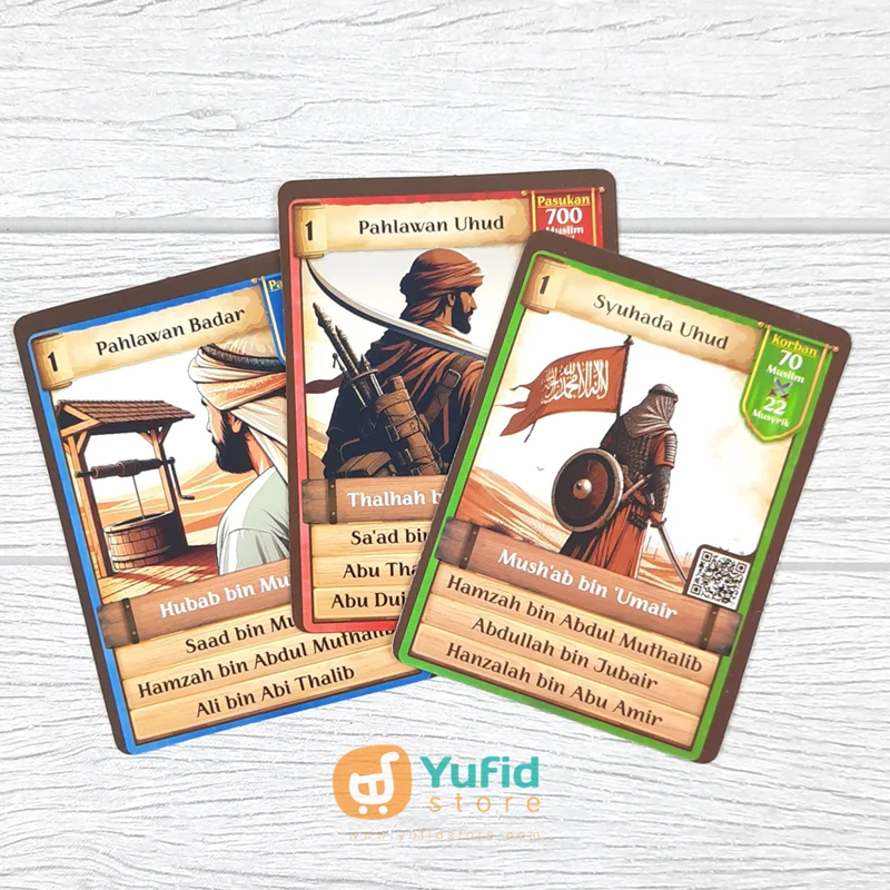 KARTU QUARTET MUSLIM HEROES (ADZKIA BOOKS) - Image 4