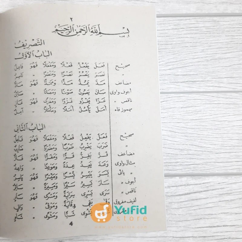 Kitab Al Amtsilah At Tashrifiyyah (Maktabah Asy-Syaikh Salim Bin Sa’ad Nabhan) - Image 4