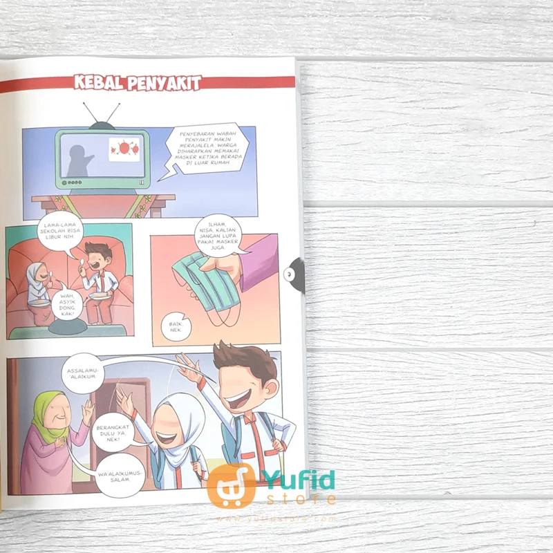 KOMIK TERUS BERBUAT BAIK “AKU PINTAR TAUHID” (PQS) - Image 4
