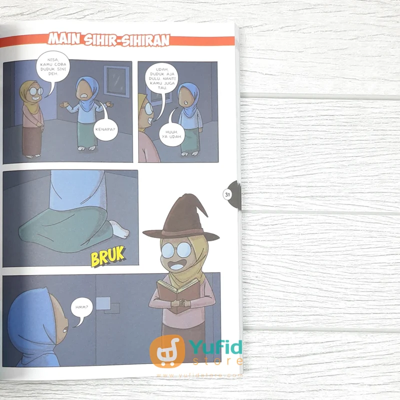 KOMIK TERUS BERBUAT BAIK “AKU PINTAR TAUHID” (PQS) - Image 6