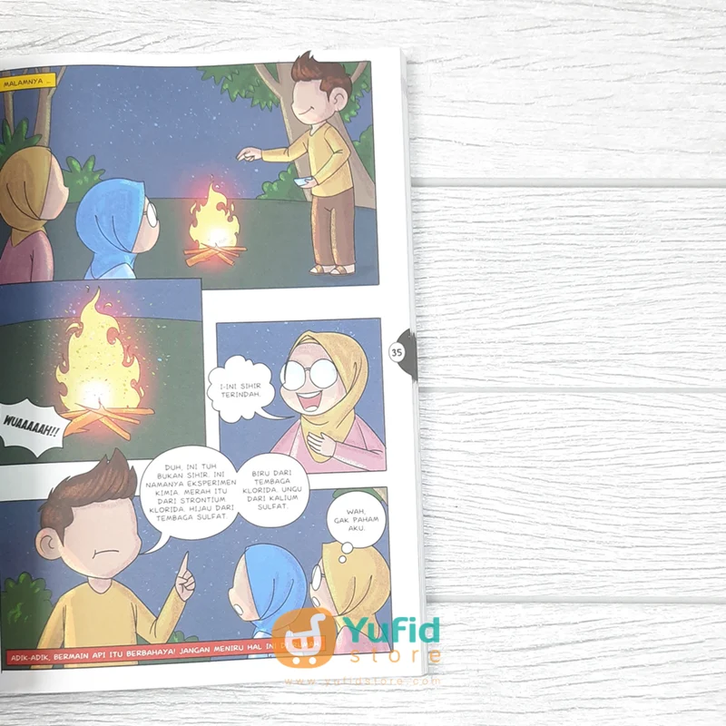 KOMIK TERUS BERBUAT BAIK “AKU PINTAR TAUHID” (PQS) - Image 7
