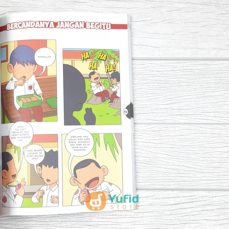 KOMIK TERUS BERBUAT BAIK “AKU PINTAR TAUHID” (PQS) - Image 8