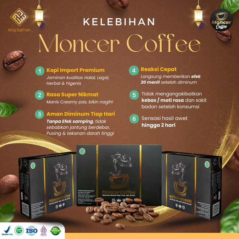 KOPI HERBAL STAMINA MONCER COFFEE - TESTER 1 SACHET - Image 3