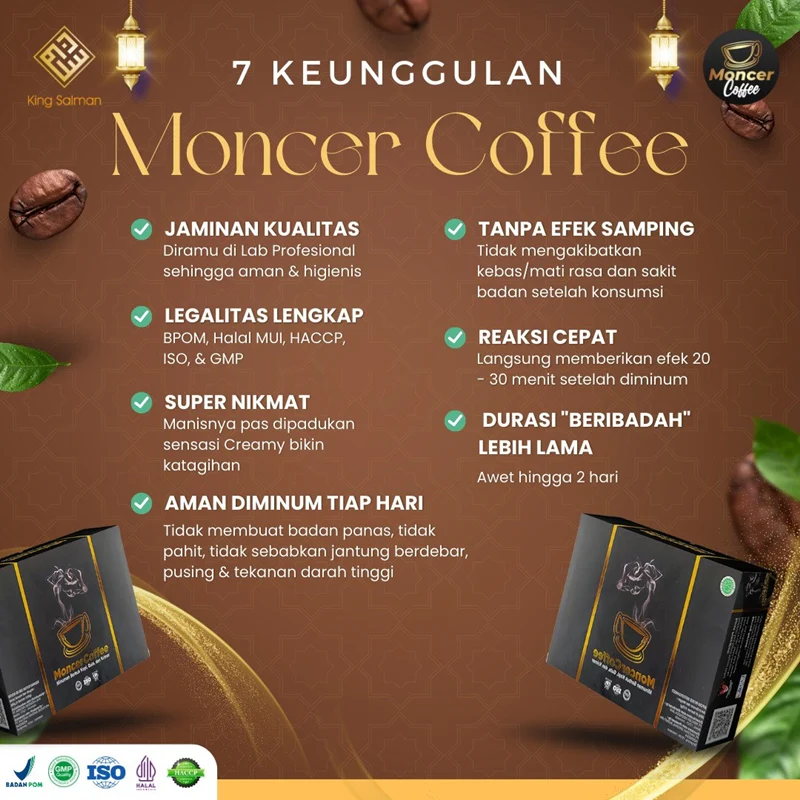 KOPI HERBAL STAMINA MONCER COFFEE - TESTER 1 SACHET - Image 4