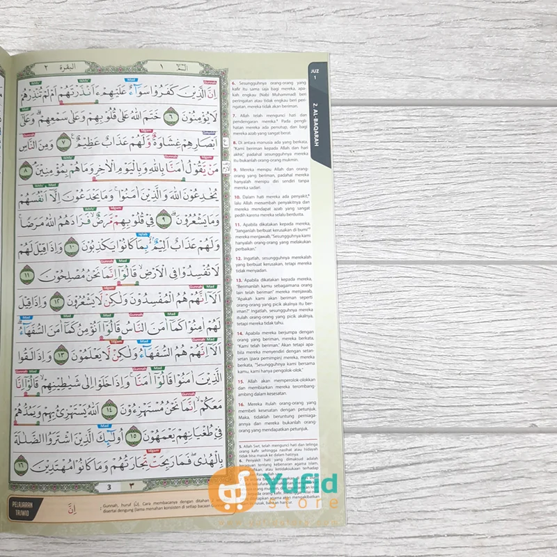 MUSHAF AL-QURAN AT-TAJWID PER JUZ ALIQA UKURAN A5  (UMMUL QURA) - Image 6