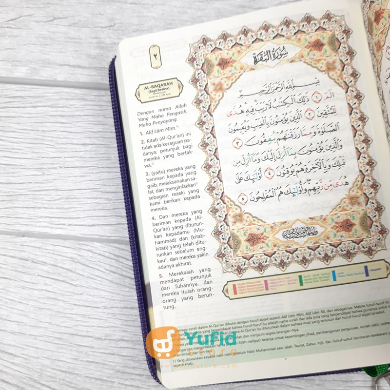 Mushaf Hafalan Utsmani Madinah Terjemah Tajwid Resleting A6 (Maana Publishing) - Image 4