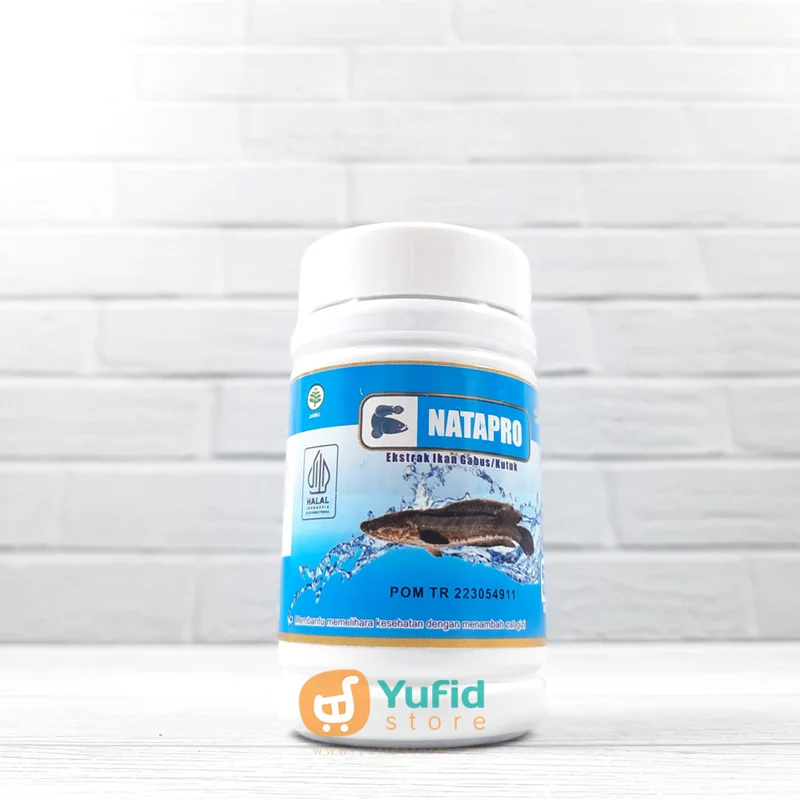 NATAPRO KAPSUL EKSTRAK IKAN GABUS KUTUK ASH-SHIHHAH - Image 5