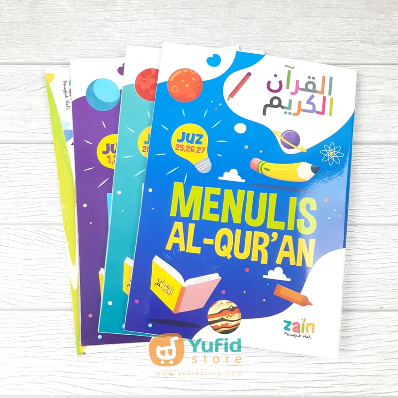 PAKET BUKU MENULIS AL-QURAN FOR KIDS (ZAIN)