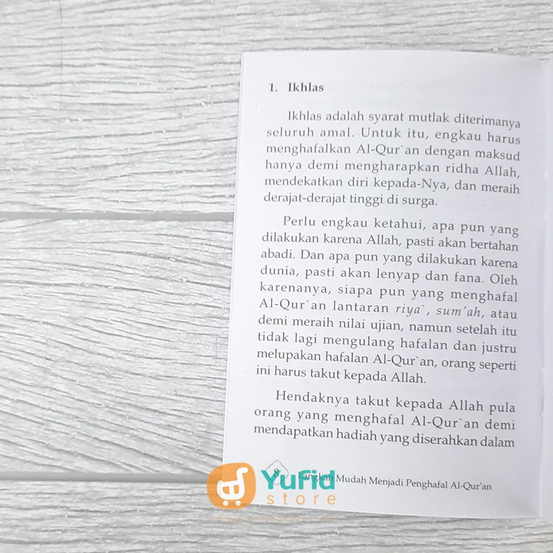 PAKET BUKU SAKU BEKAL PENGHAFAL AL-QUR'AN (PSQ) - Image 8