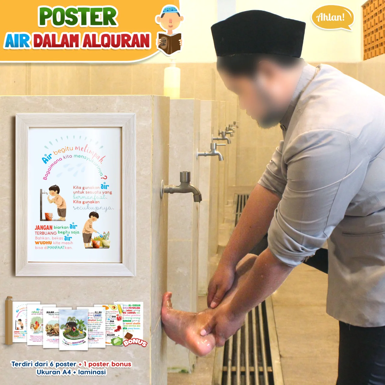 Paket Bundling 7 Poster Air Dalam Al-Quran (Ahlan) - Image 5