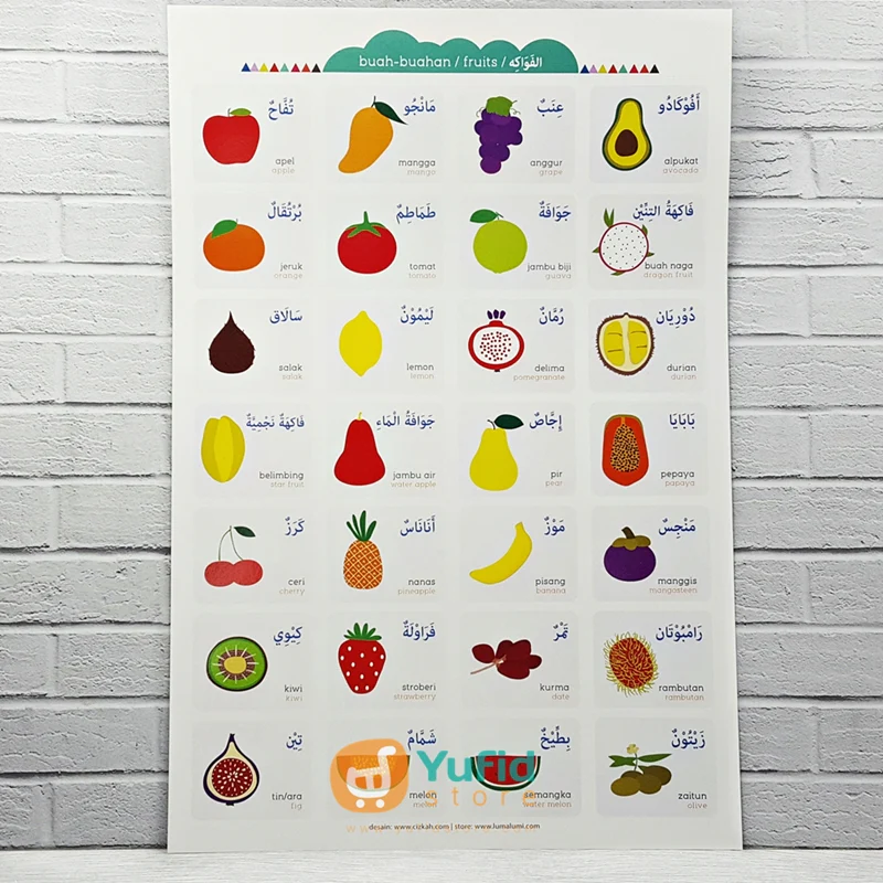 Paket Poster Paud Extra Isi 5 Pcs - Image 2
