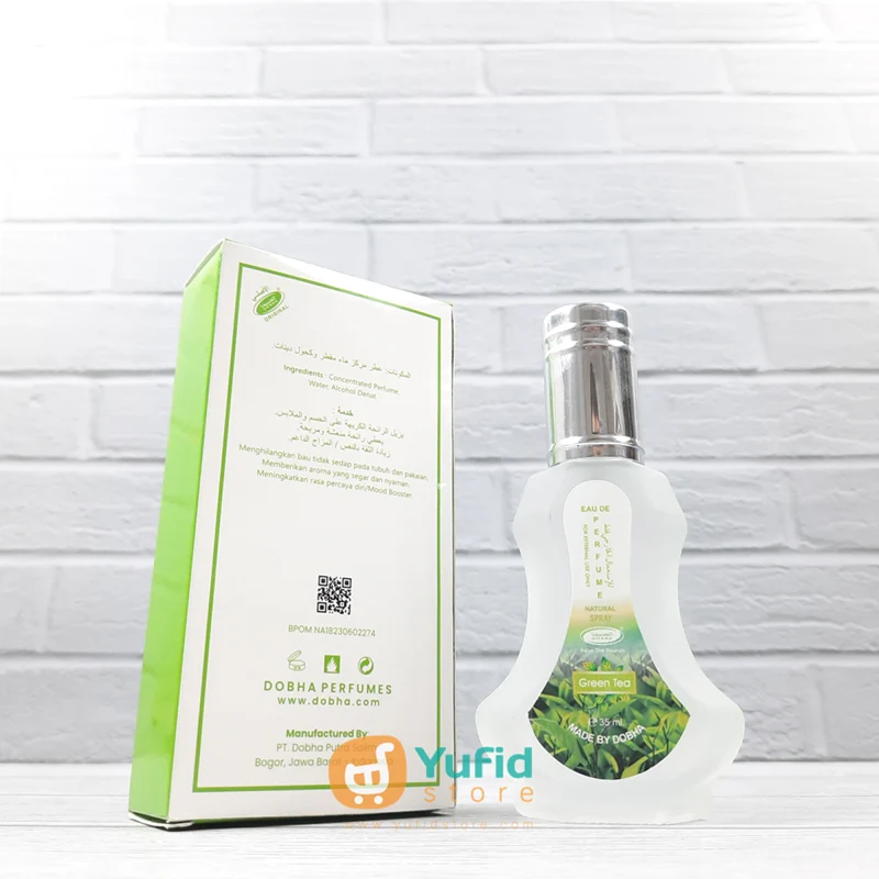 PARFUM DOBHA GREEN TEA 35 ML SPRAY - Image 2