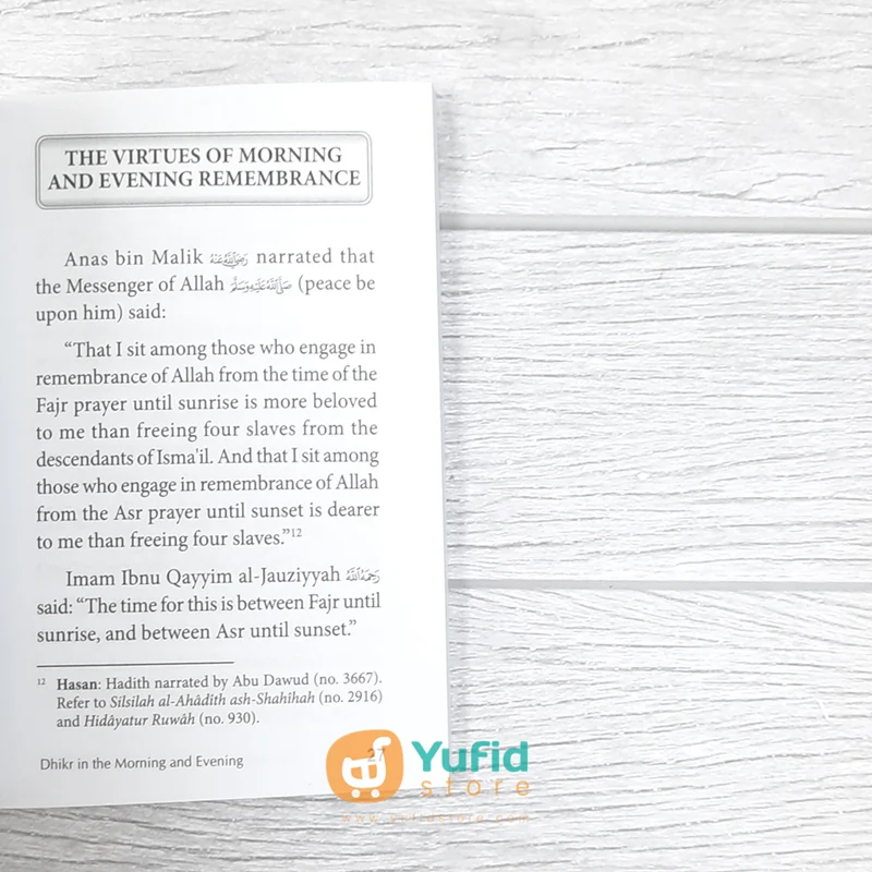 POCKET BOOK DHIKR REMEMBRANCE OF ALLAH IN THE MORNING AND EVENING (PUSTAKA IMAM ASY-SYAFII) - Image 8