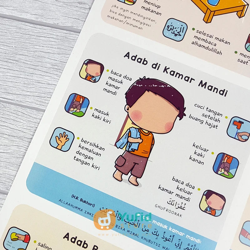 Poster Adab Anak Muslim - Image 6