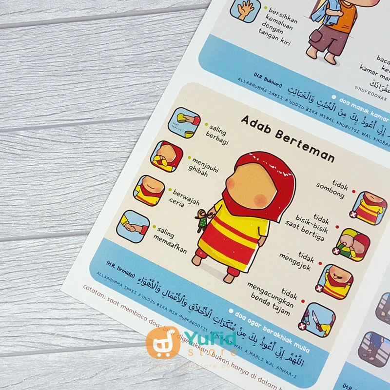 Poster Adab Anak Muslim - Image 7