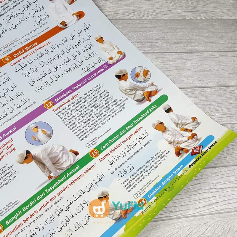 Poster Anak Boy Tata Cara Shalat Sesuai Sunnah Nabi - Image 4