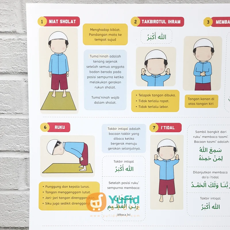 Poster Sholat Anak Islam Sesuai Sunnah - Image 2