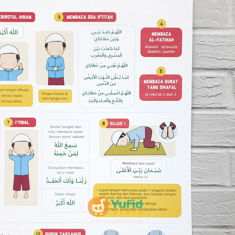 Poster Sholat Anak Islam Sesuai Sunnah - Image 3
