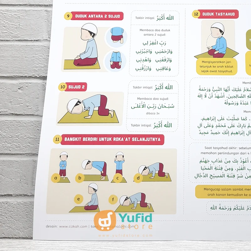 Poster Sholat Anak Islam Sesuai Sunnah - Image 4