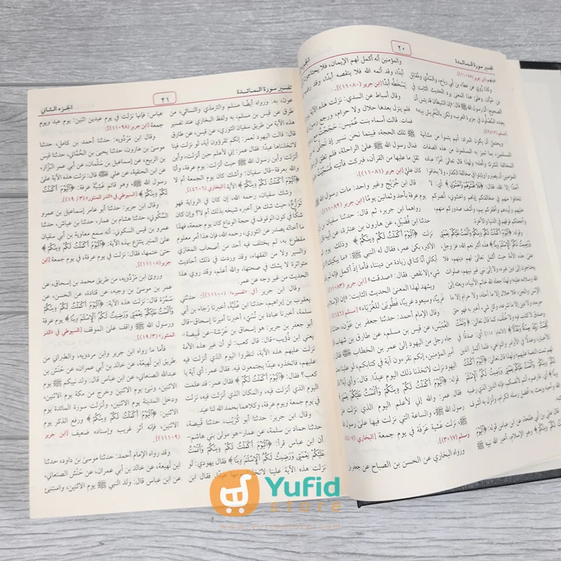 Kitab Tafsir Al-Quran Al-Adzim Ibnu Katsir 1 Set - Jilid 1-4 (Addarul Alamiyyah) - Image 11