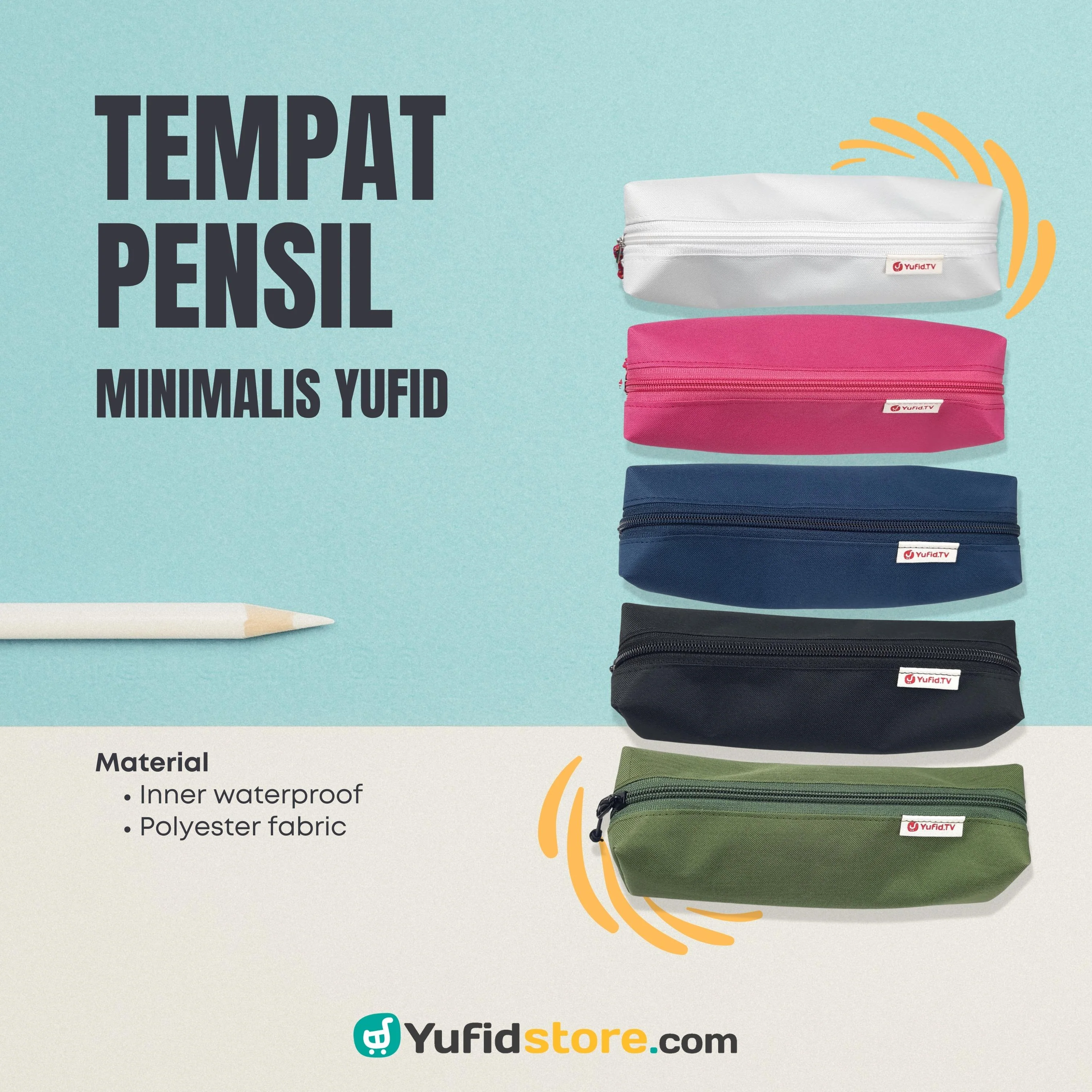 TEMPAT PENSIL MINIMALIS YUFID