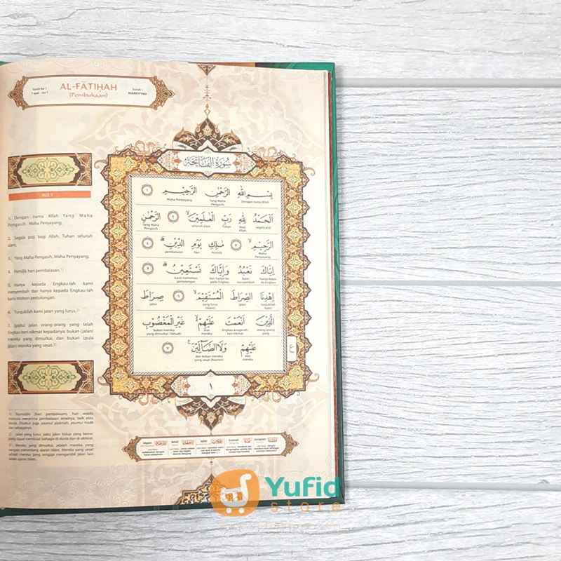 THE HOLY AL-QURAN AL-FATIH PORTABLE UKURAN B6 - Image 4
