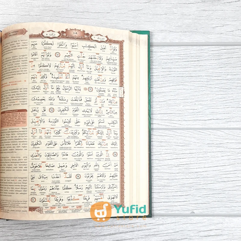 THE HOLY AL-QURAN AL-FATIH PORTABLE UKURAN B6 - Image 7