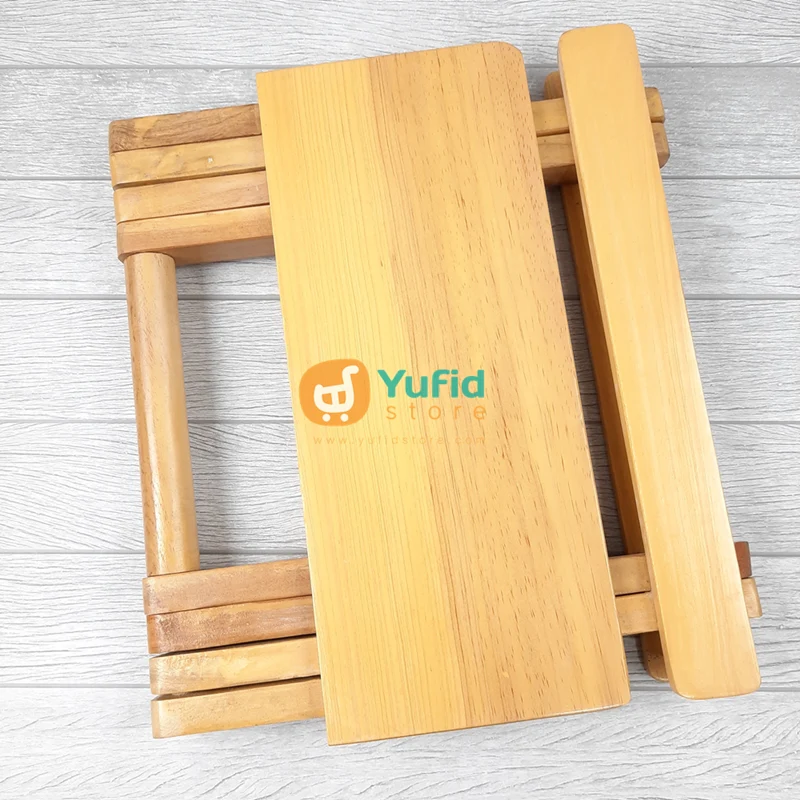 Yudhi Meja Belajar Lipat Kayu - Image 2